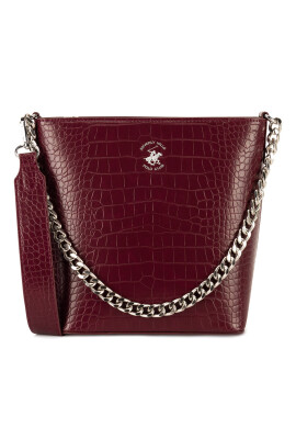 Beverly Hills Polo Club Дамска чанта BHPC-L-005-06-HP Бордо - Mera.bg