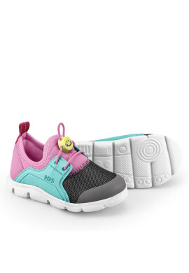 Bibi Сникърси Energy Baby New II 1107216 Graphite/Candy/Sky - Mera.bg