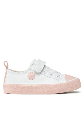 Big Star Shoes Кецове KK374066 White/Pink - Mera.bg