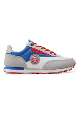 Big Star Shoes Сникърси HH174248 White/Royal Blue - Mera.bg