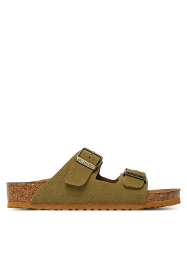 Birkenstock Чехли Arizona Kids Vegan 1027829 S Зелен - Mera.bg