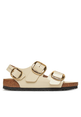 Birkenstock Сандали Milano Big Buckle 1025395 Екрю - Mera.bg
