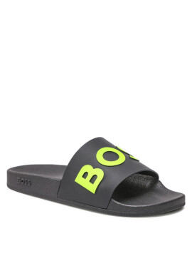 Boss Чехли Bay 50471271 10242218 01 Charcoal 017 - Mera.bg