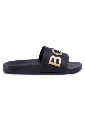 Boss Чехли Bay Slid 50425631 10224216 01 Black 007 - Mera.bg