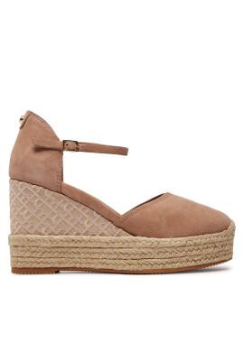 BOSS Еспадрили Madeira Wedge Sdcveb 50516717 Кафяв - Mera.bg