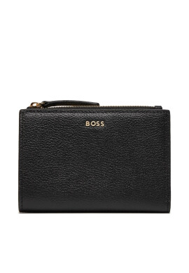 Boss Малък дамски портфейл Alyce Flap Wallet 50518209 Черен - Mera.bg