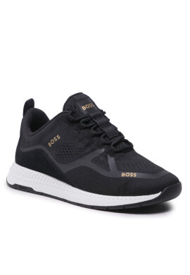 Boss Сникърси Titanium 50487499 10242116 01 Black 007 - Mera.bg