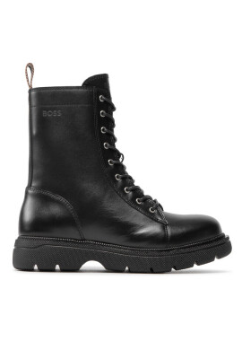 Boss Туристически oбувки Jacob LaceUp-C 50481531 10245935 01 Черен - Mera.bg