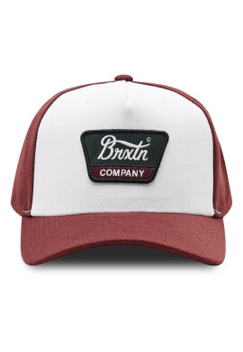 Brixton Шапка с козирка Linwood 10980 Mahogany/Off White - Mera.bg