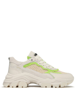 Bronx Сникърси 66457-MT Off White/Lime 3352 - Mera.bg