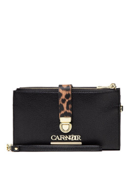 CAFèNOIR Голям дамски портфейл C4AO0302 Nero/Maculato N013 - Mera.bg