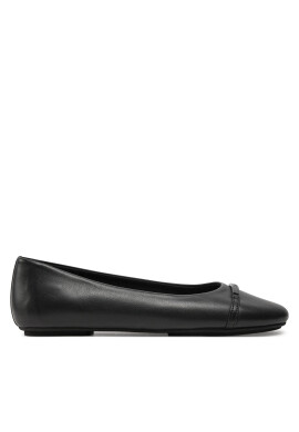 Calvin Klein Балеринки Ballerina W/M Bar Lth HW0HW02145 Черен - Mera.bg