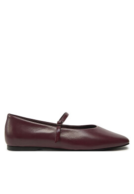 Calvin Klein Балеринки Mary Jane Ballerina - Lth HW0HW02307 Бордо - Mera.bg