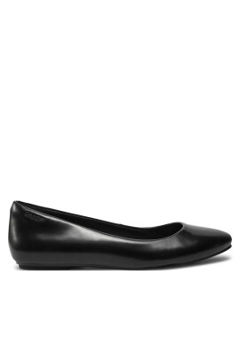 Calvin Klein Балеринки Round Ballerina HW0HW02449 Черен - Mera.bg