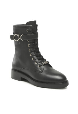 Calvin Klein Боти Rubber Sole Combat Boot W Hw HW0HW01254 Ck Black BAX - Mera.bg