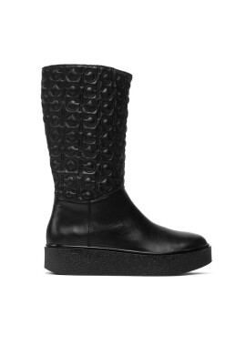 Calvin Klein Боти Crepe Cupsole Mid Shaft Boot Q/N HW0HW00608 Ck Black BAX - Mera.bg