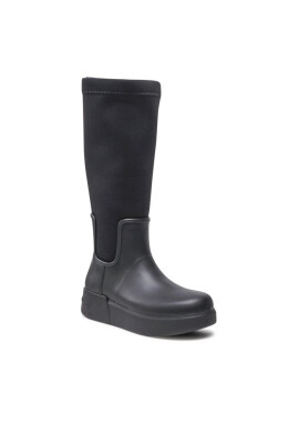 Calvin Klein Ботуши Rain Boot Wedge High HW0HW01264 Черен - Mera.bg