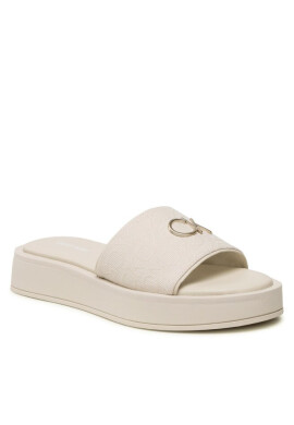Calvin Klein Чехли Dress Flatform W/Hw - Jq HW0HW01488 Neutral Mono 02R - Mera.bg