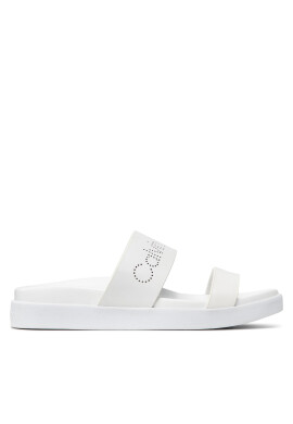 Calvin Klein Чехли Ergonomic Slide Perf/Patent HW0HW00685 Бял - Mera.bg