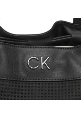 Calvin Klein Дамска чанта Re-Lock Drawstring Bag Perf K60K610635 Черен - Mera.bg