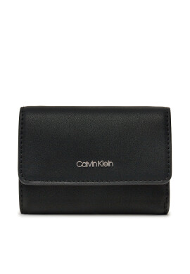Calvin Klein Дамски портфейл Ck Must Small Trifold W/Zip LV04F1030G Черен - Mera.bg