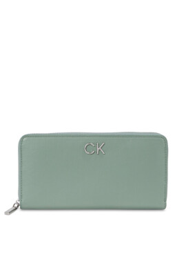 Calvin Klein Дамски портфейл Re-Lock Z/A Wallet Lg K60K609699 Sea Spray LKG - Mera.bg