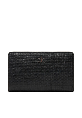 Calvin Klein Голям дамски портфейл Ck Daily Medium Bifold_Tex K60K612957 Черен - Mera.bg