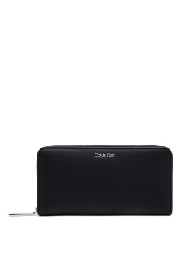 Calvin Klein Голям дамски портфейл Ck Must Large Zip Around Wallet K60K606698 Черен - Mera.bg