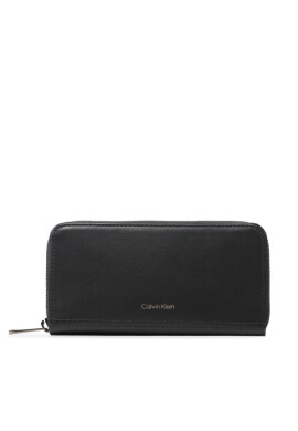 Calvin Klein Голям дамски портфейл Duo Stitch Long Zip Around K50K510302 BAX - Mera.bg