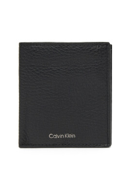 Calvin Klein Голям мъжки портфейл Ck Leather Comp Trifold W C &Car LV04D1029G Черен - Mera.bg