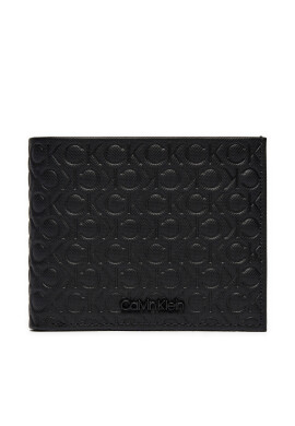Calvin Klein Голям мъжки портфейл Ck Must Mono Bifold 5Cc W/Coin K50K511941 Черен - Mera.bg
