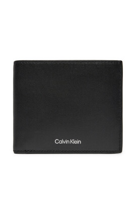 Calvin Klein Голям мъжки портфейл Ck Sleek Bifold 5cc W/Coin K50K512691 Черен - Mera.bg