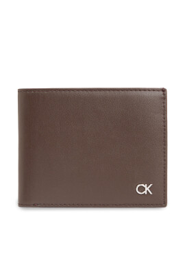 Calvin Klein Голям мъжки портфейл Metal Ck K50K511692 Черен - Mera.bg
