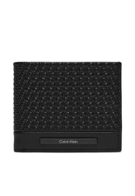 Calvin Klein Голям мъжки портфейл Modern Bar Bifold 6Cc W/Bill K50K511374 Черен - Mera.bg