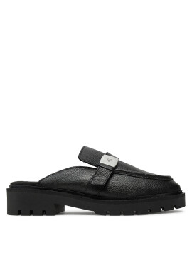 Calvin Klein Jeans Чехли Flatform Slipon Mg Lth YW0YW01655 Черен - Mera.bg