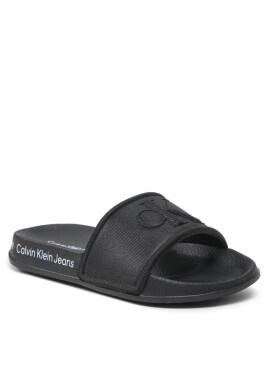 Calvin Klein Jeans Чехли Logo Pool Slide V3B0-80637-1231 M Black 999 - Mera.bg