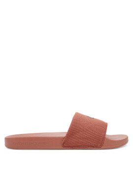 Calvin Klein Jeans Чехли Slide Monogram Hardware YW0YW01713 Коралов - Mera.bg