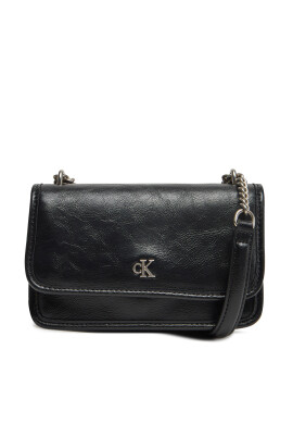 Calvin Klein Jeans Дамска чанта Chain Mini Ew Flap LV04K3085G Черен - Mera.bg