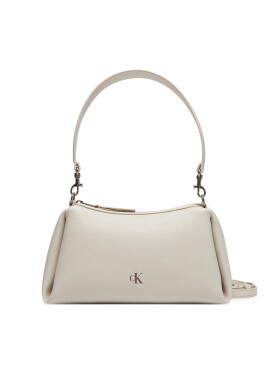 Calvin Klein Jeans Дамска чанта Drop Small Shoulder Bag LV04K3082G Екрю - Mera.bg