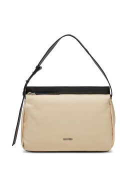 Calvin Klein Jeans Дамска чанта Gracie Shoulder Bag_Canvas K60K611455 Бежов - Mera.bg
