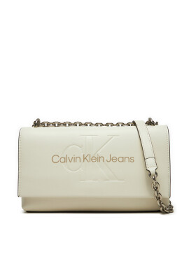 Calvin Klein Jeans Дамска чанта K60K612221 Екрю - Mera.bg