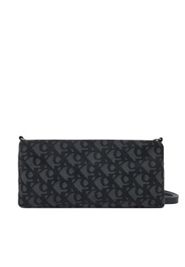Calvin Klein Jeans Дамска чанта Logo Jacquard Sophie Top Zip LV04K3183G Черен - Mera.bg