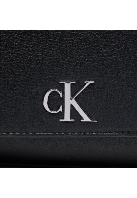 Calvin Klein Jeans Дамска чанта Minimal Monogram Ew Flap Conv 25 K60K611553 Черен - Mera.bg