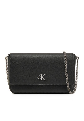 Calvin Klein Jeans Дамска чанта Minimal Monogram Ew Flap Ph/Cb19 LV04K1027G Черен - Mera.bg