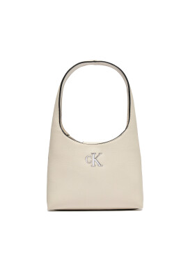 Calvin Klein Jeans Дамска чанта Minimal Monogram Shoulder Bag K60K610843 Екрю - Mera.bg