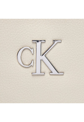 Calvin Klein Jeans Дамска чанта Minimal Monogram Shoulder Bag K60K610843 Екрю - Mera.bg