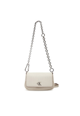 Calvin Klein Jeans Дамска чанта Minimal Monogram Shoulder Bag20 LV04K3134G Екрю - Mera.bg