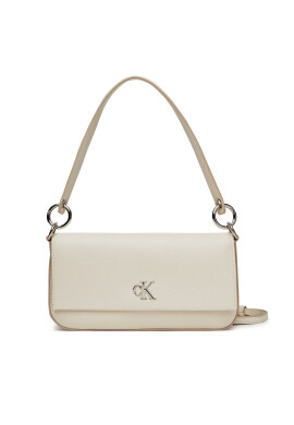 Calvin Klein Jeans Дамска чанта Minimal Monogram Shoulder Pouch LV04K3161G Бял - Mera.bg