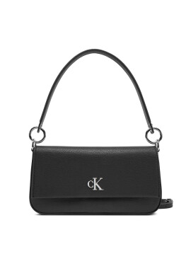 Calvin Klein Jeans Дамска чанта Minimal Monogram Shoulder Pouch LV04K3161G Черен - Mera.bg