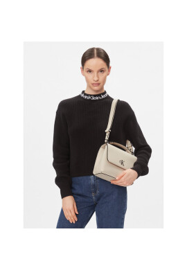 Calvin Klein Jeans Дамска чанта Minimal Monogram Top Handle22 K60K611868 Екрю - Mera.bg